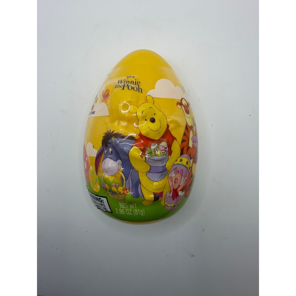 Disney Winnie the Pooh Jumbo Easter Egg Candy Stickers Collectible‎